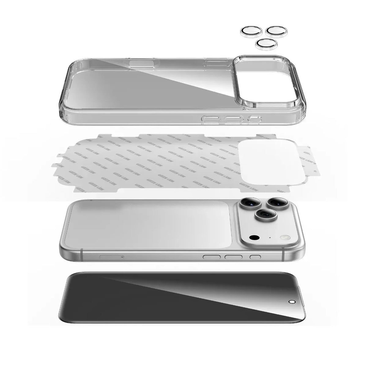 Green Lion Quad Protection Privacy - Clear – image 5