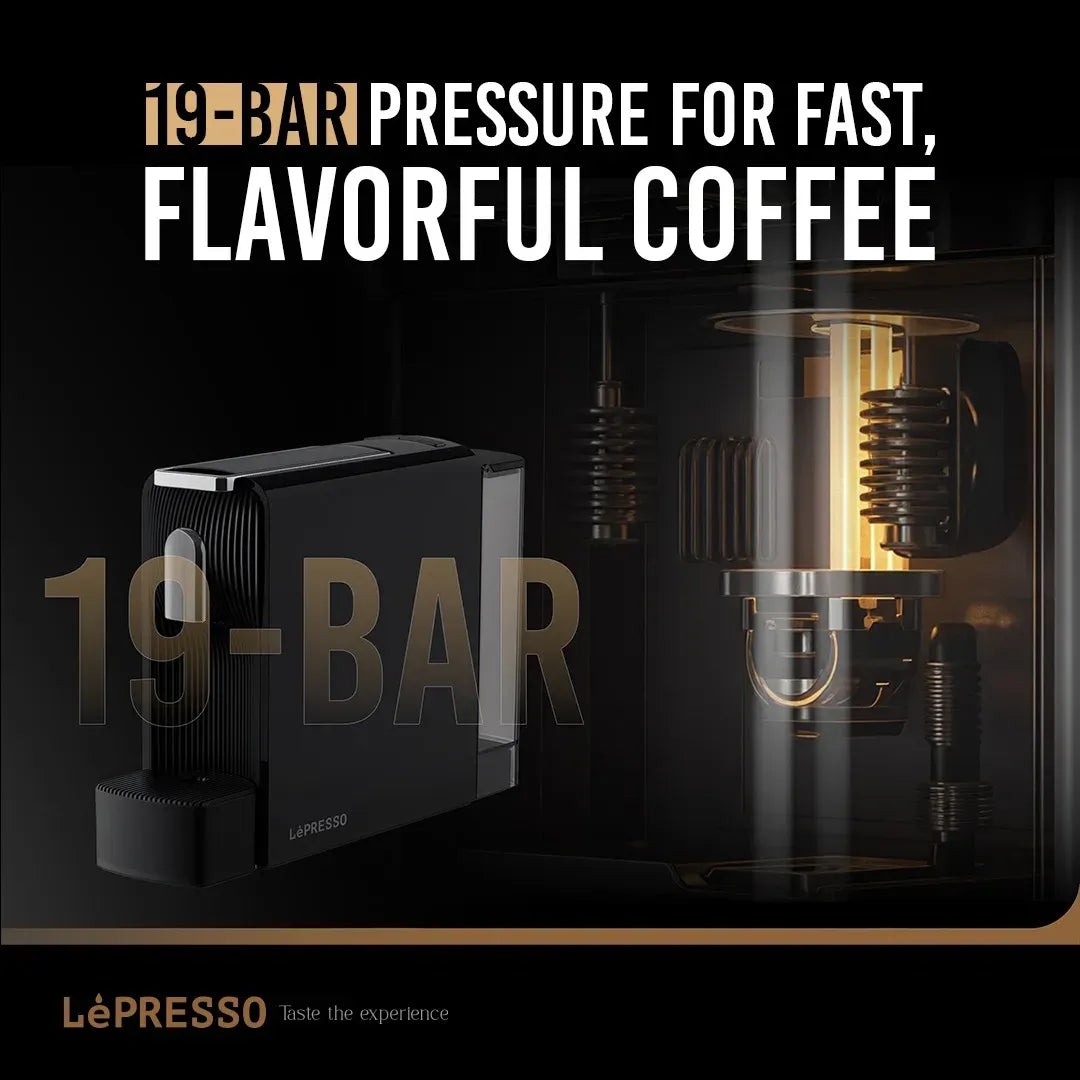 Lepresso Baristo Espresso Machine Nespresso Capsule Compatile - White – image 7