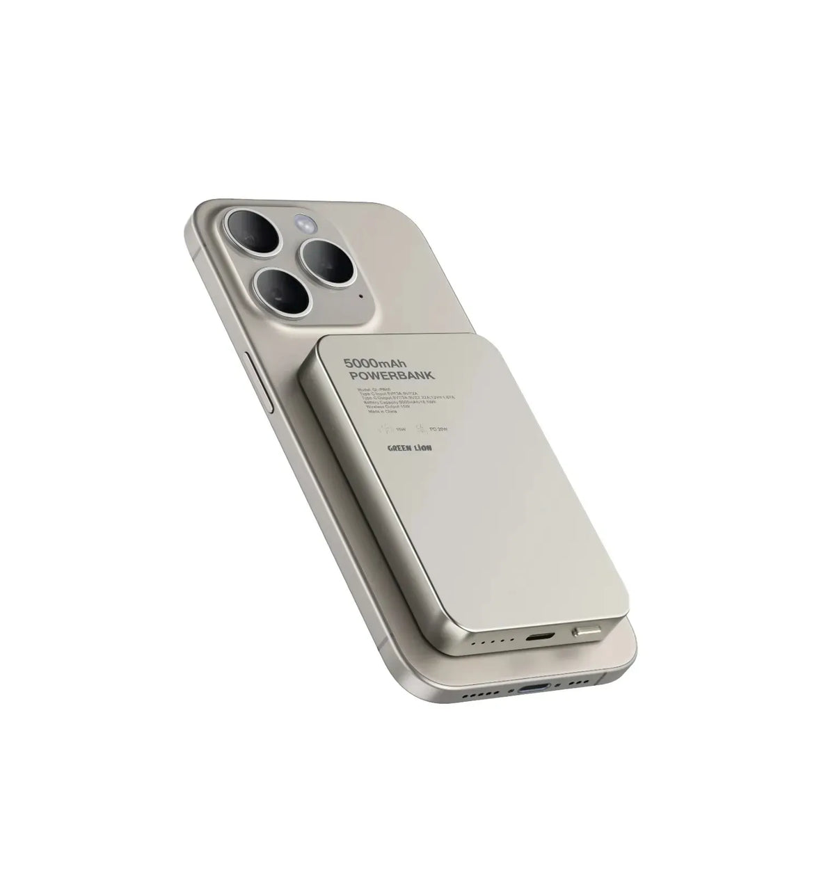 Green Lion GL-MAG 5 5000 m Ah Power Bank PD 20 W - Titanium – image 7