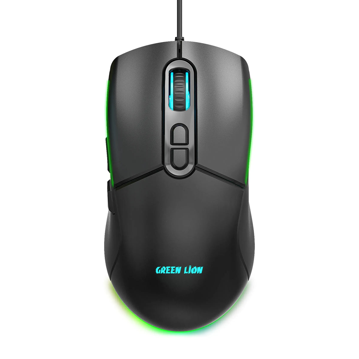 Green Lion Gk 400 Rgb Gaming Keyboard Mouse Black – image 2