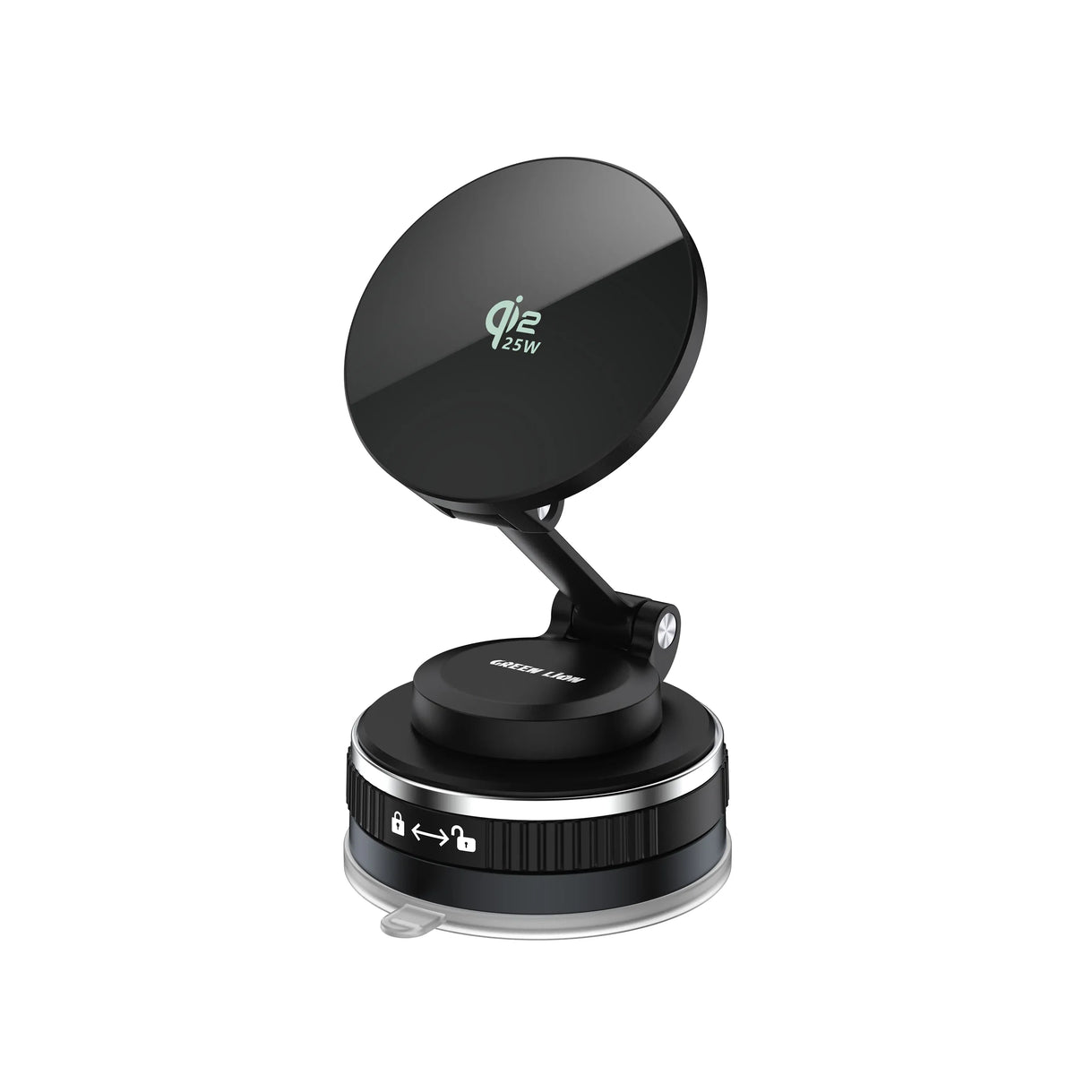 Green Lion Mag Volt Car Charger Phone Holder Black – image 2