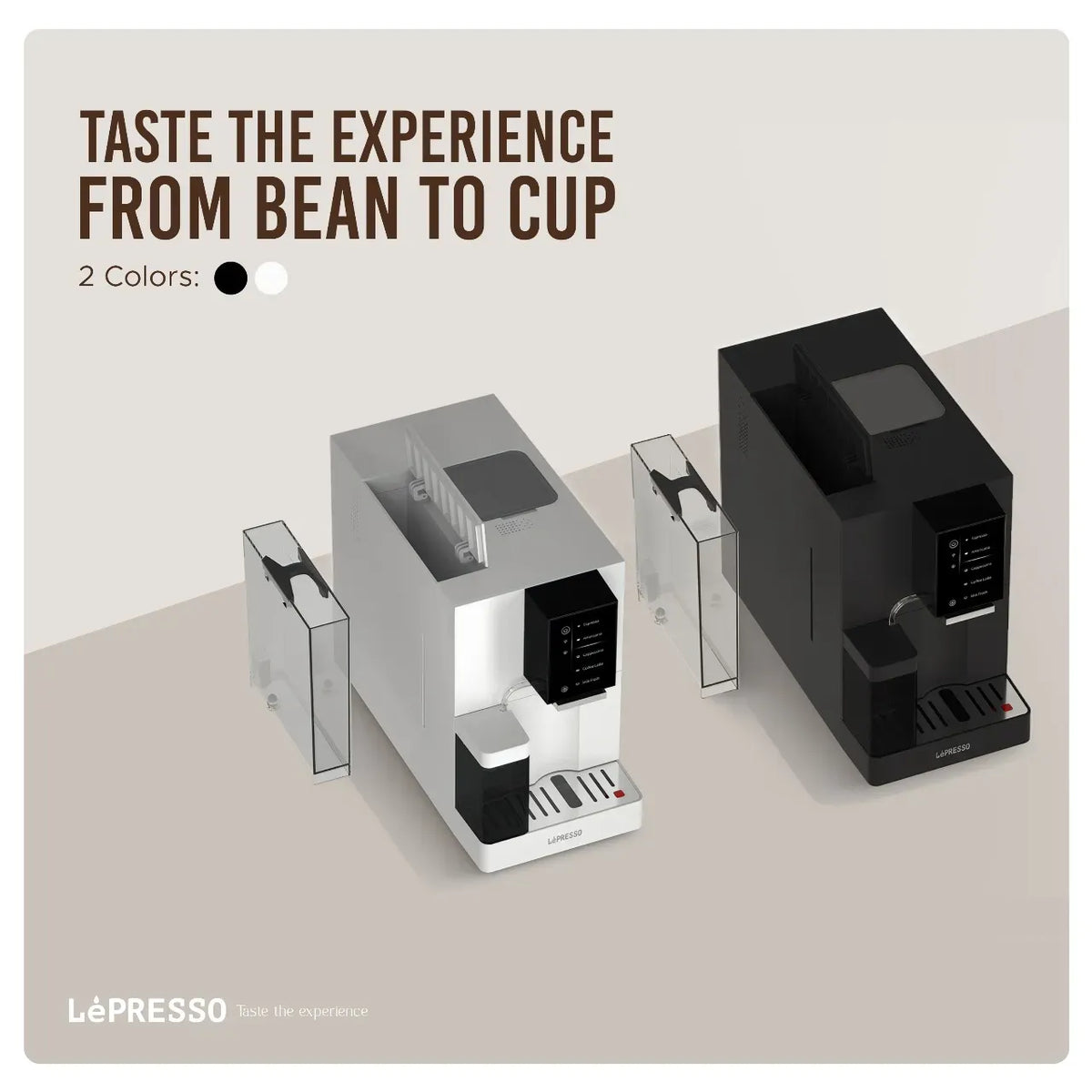 Lepresso Automatic Coffee Machine with Mobile App - White – image 10