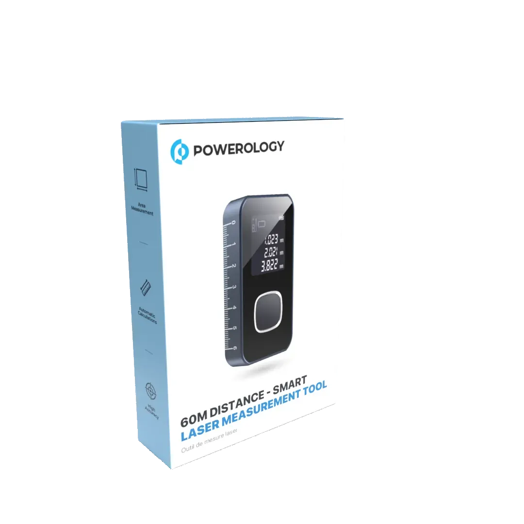 Powerology 60m Powerful Laser Rangefinder Blue – image 2