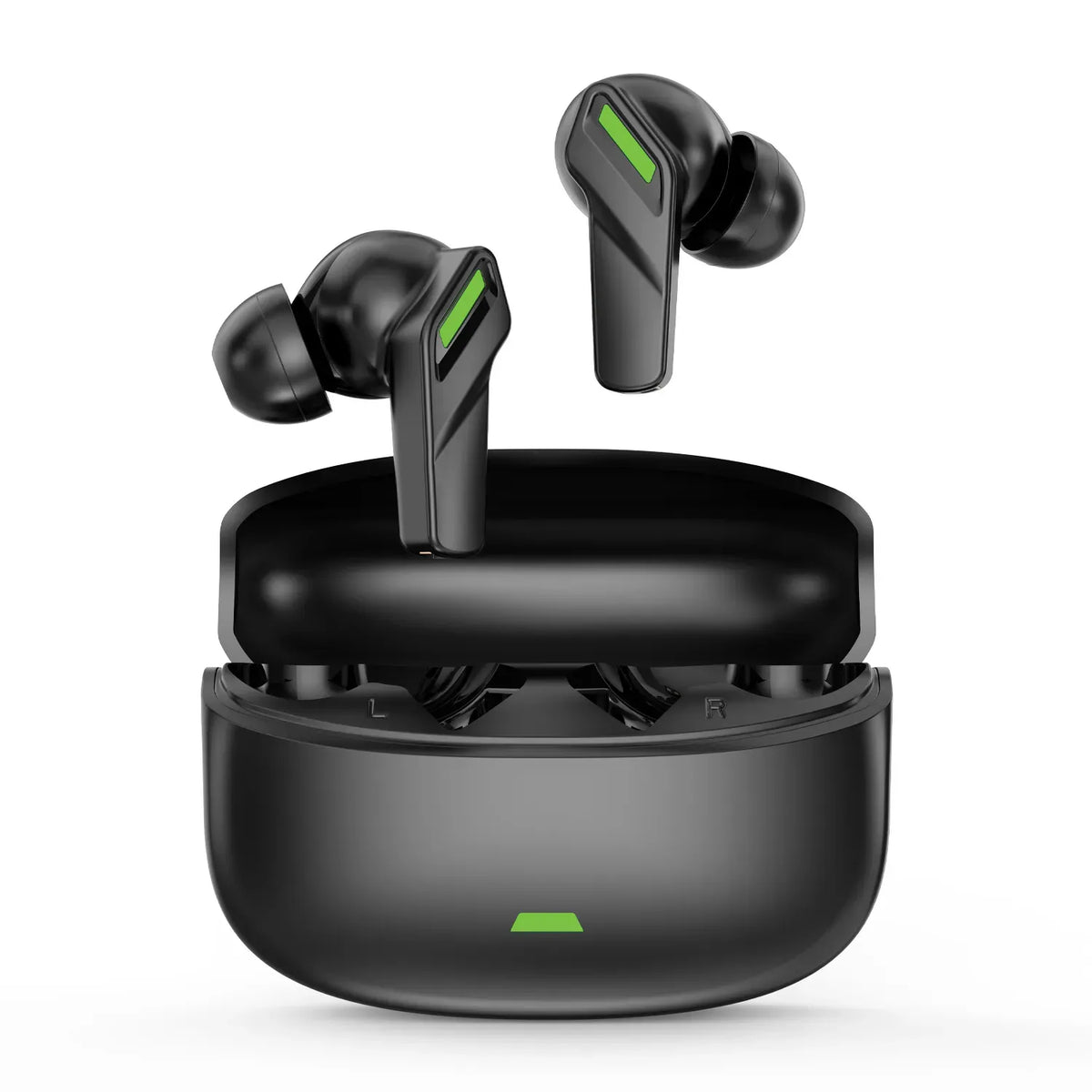 Green Lion Salermo True Wireless Earbuds - Black – image 3