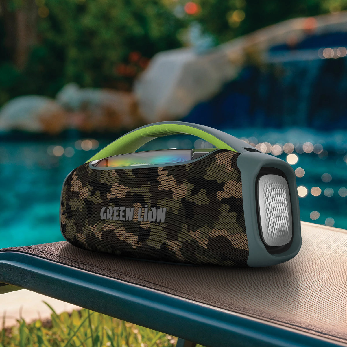 Green Lion Beam Pro Portable Speakerwith Microphone 120 W – image 4