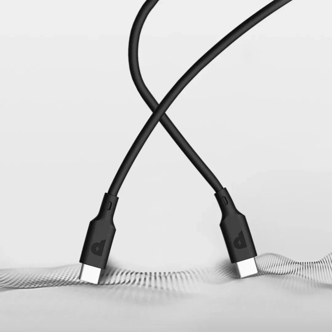 Powerology Pvc Type C to Type C PD Cable 2m Fast Charge – image 3
