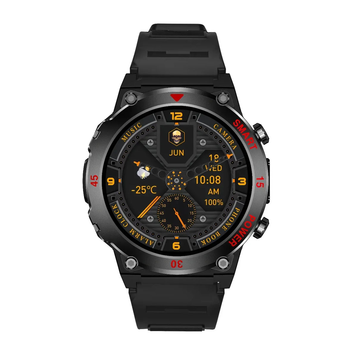 Green Lion Gear Fit Smart Watch - Black