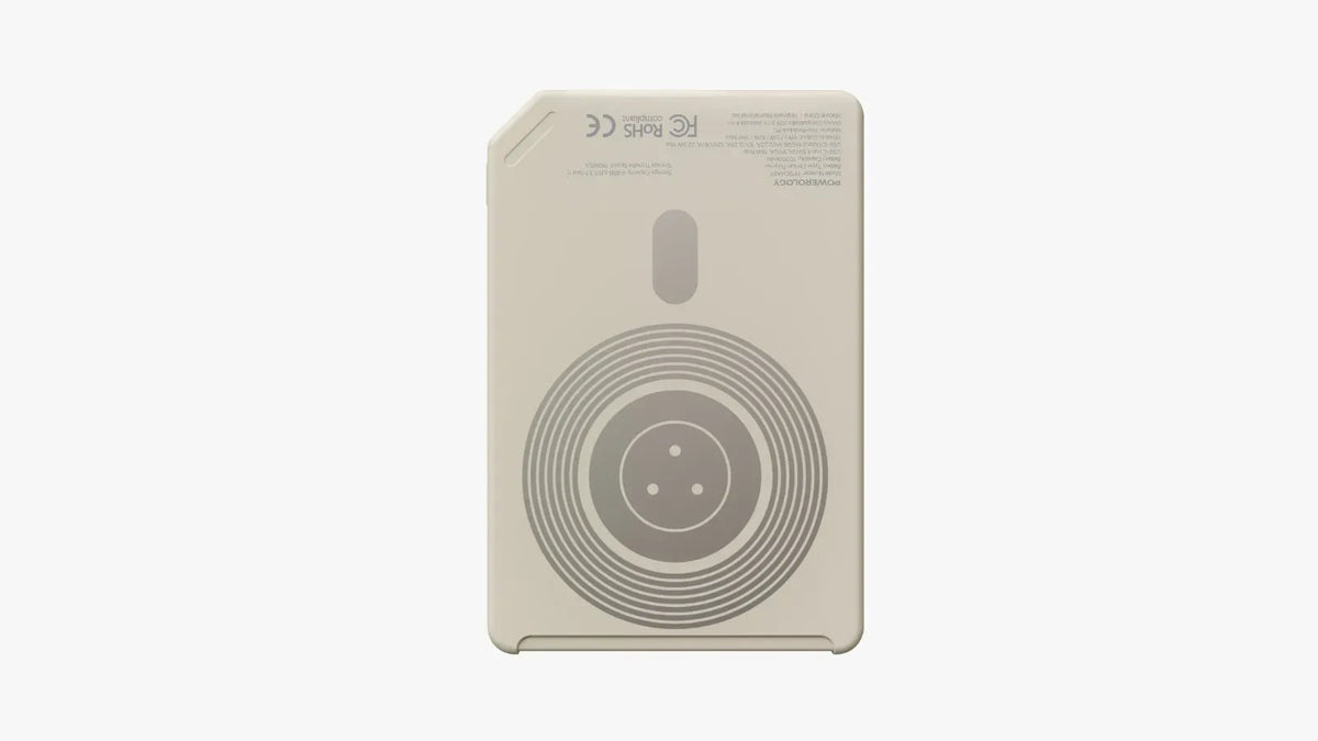 Powerology Floppydisk Retro 10000 m Ah Mag Safe Power Bank Batterie Externe Mag Safe 10000 m Ah - White – image 12
