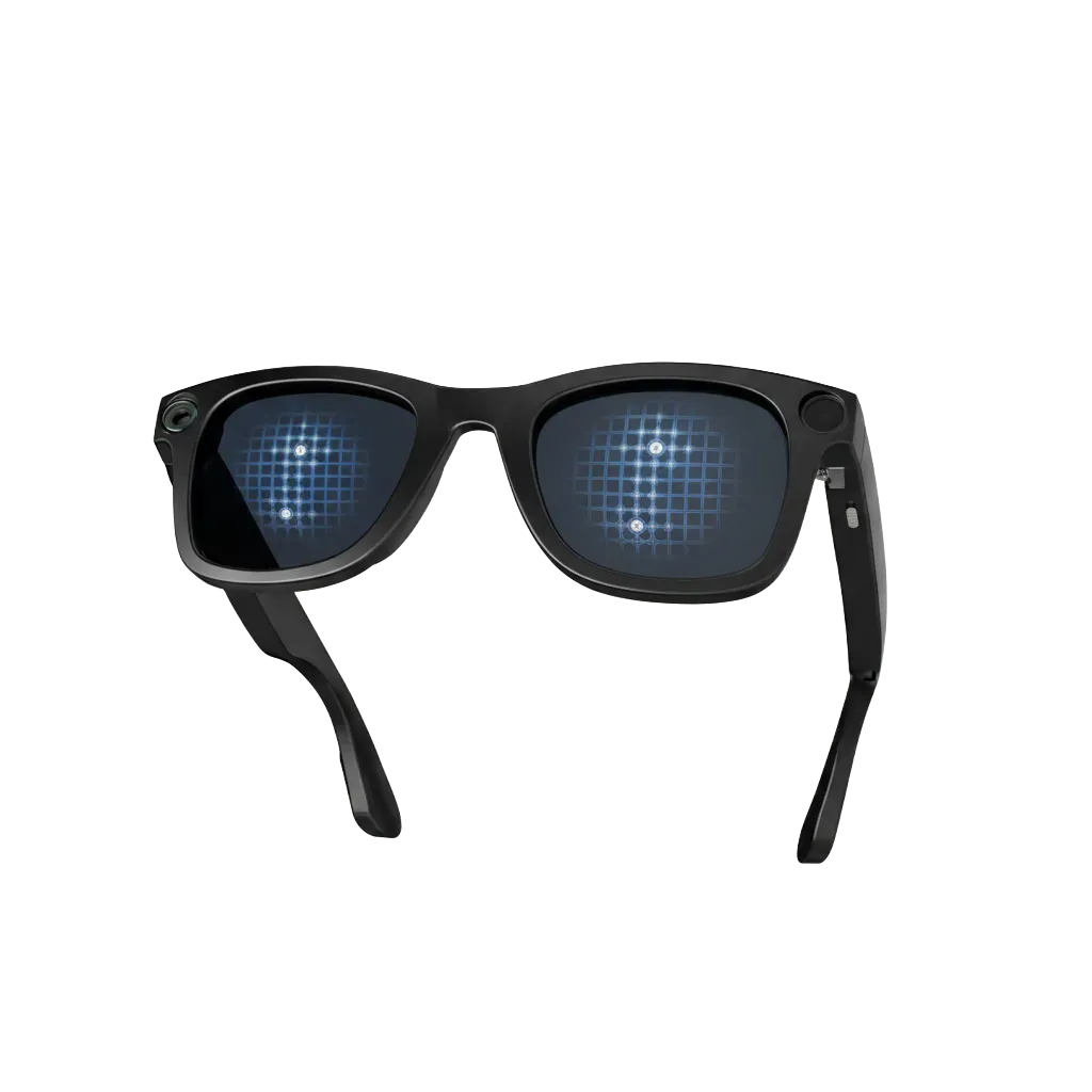 Green Lion Rayna AISmart Glasses - Black