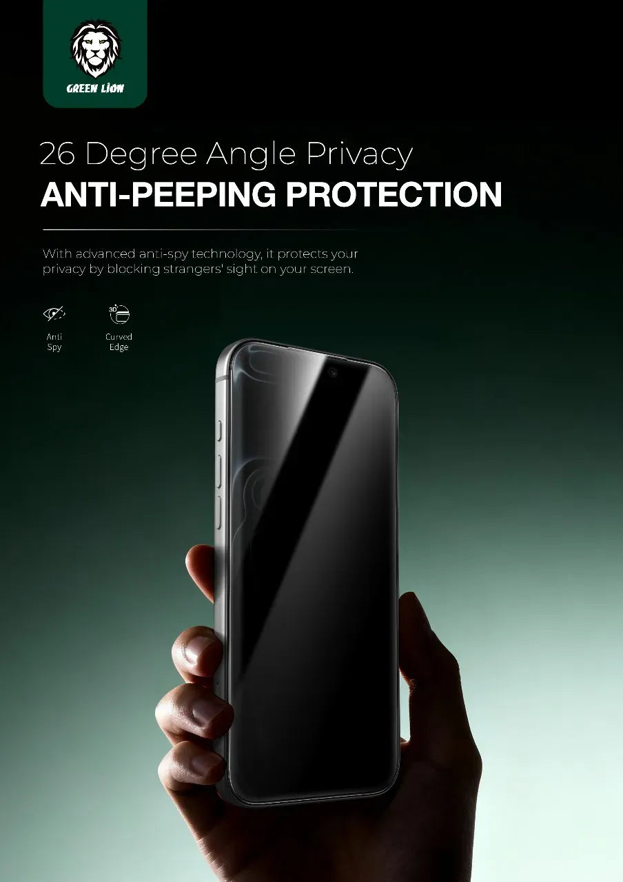 Green Lion Sir Louis 3 D Curved Privacy - Black Edge/Privacy – image 4