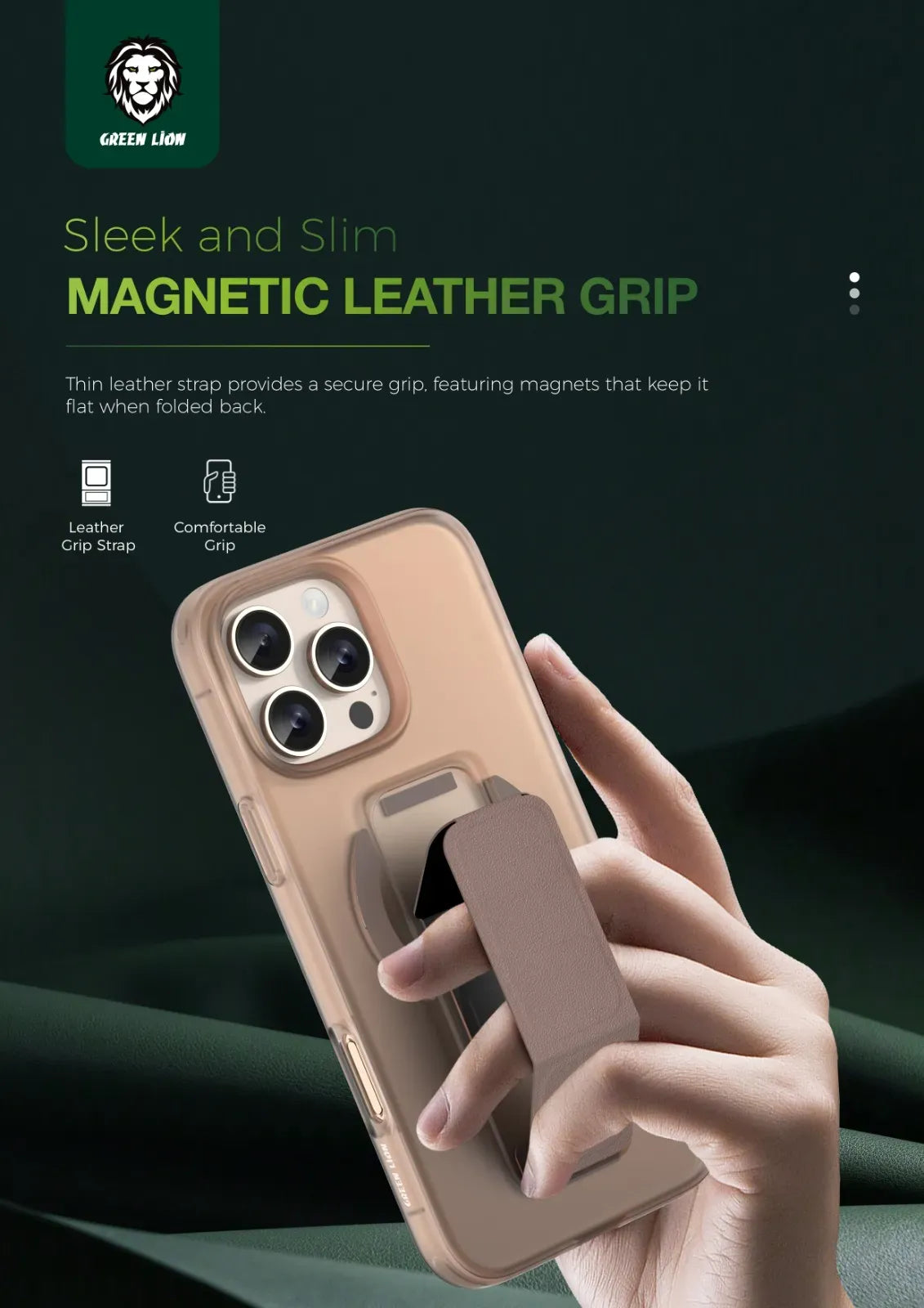Green Lion GRIP 360 Mag Safe Case - Desert – image 5