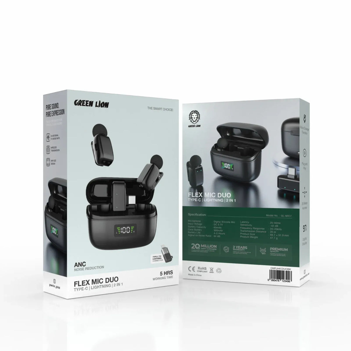 Green Lion Flex Mic Duo Black – image 2