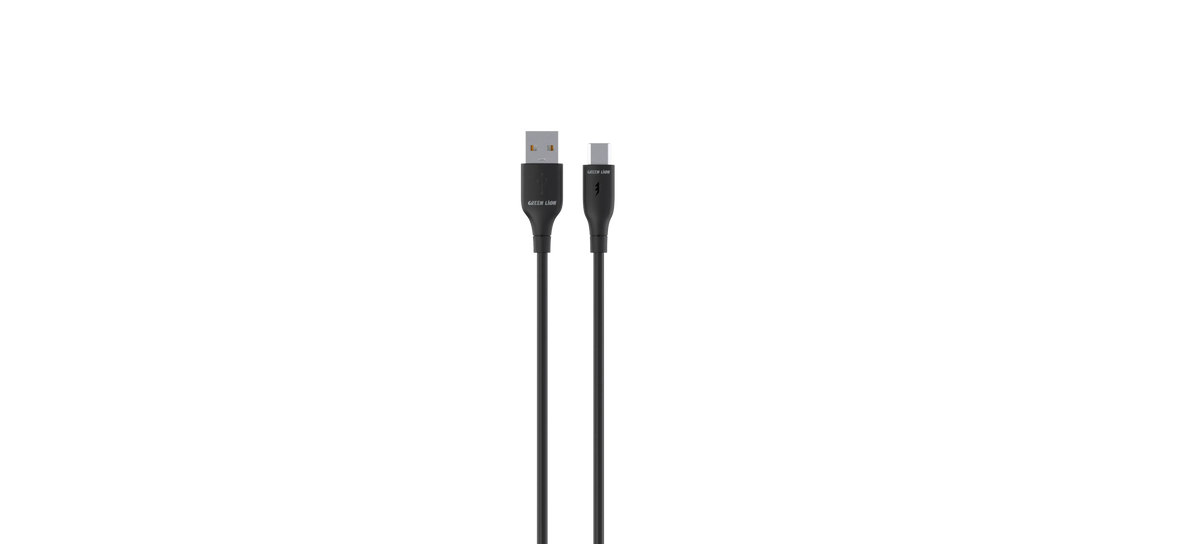Green Lion USB A to USB C Pvc Cable Black – image 2