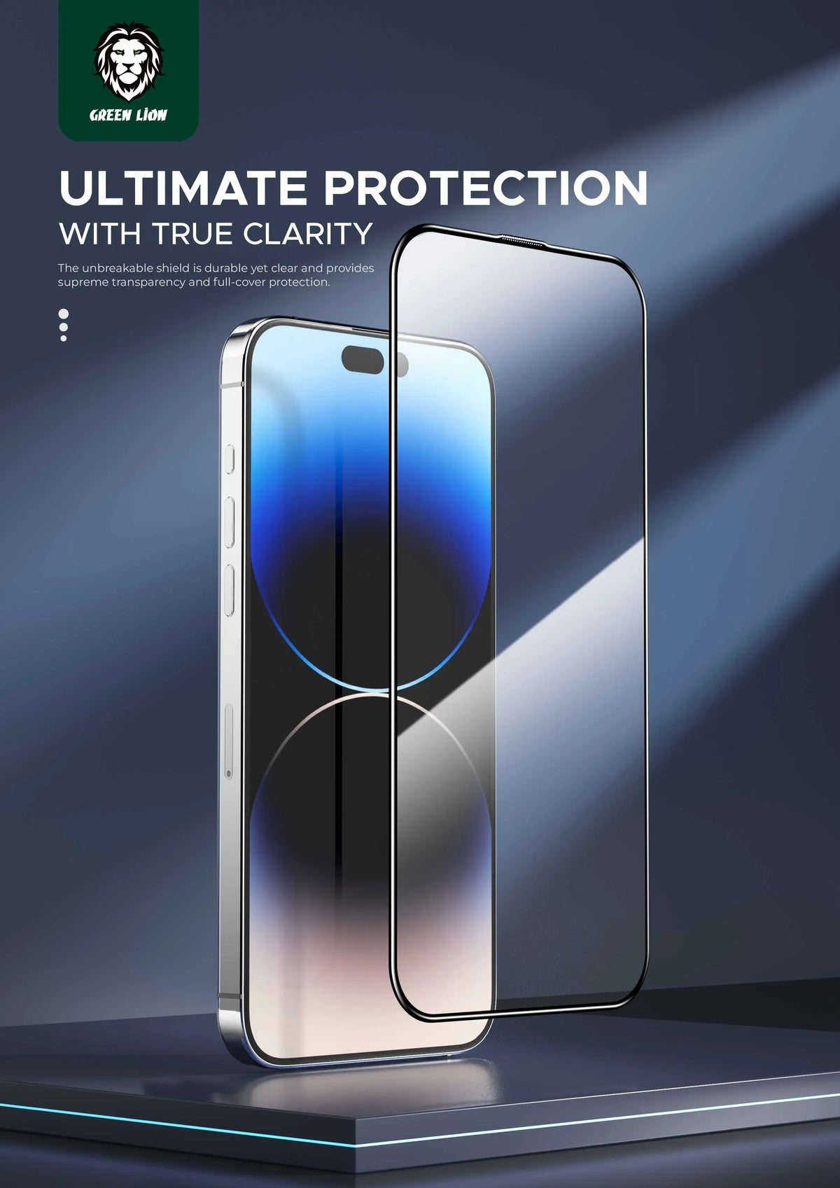 Green Lion 3 DCurved Pro Advanced Round Edge Glass - BlackEdge/ Clear – image 6