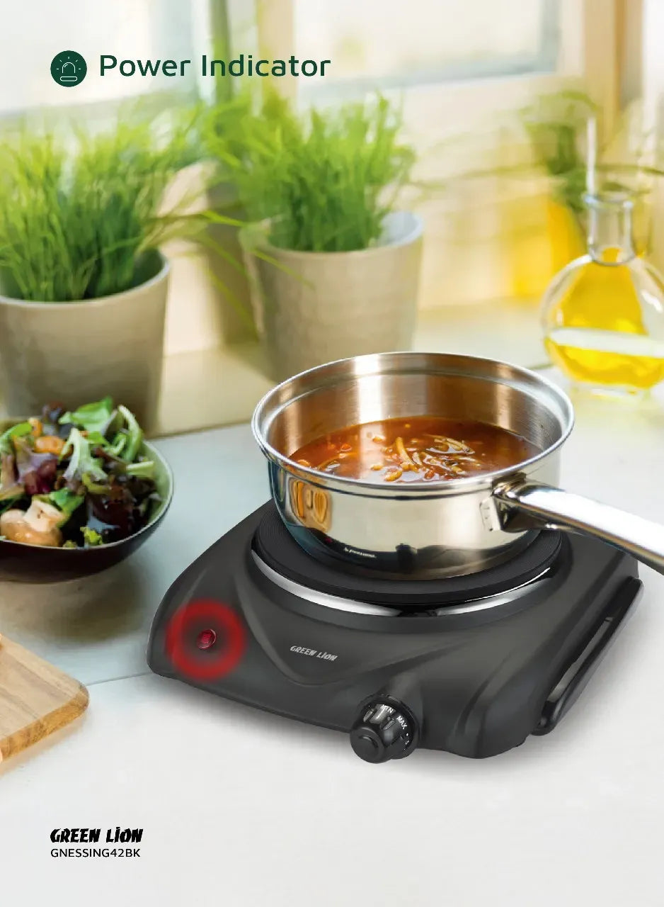 Green Lion Electric Stove Single Hot Plate Black – image 8