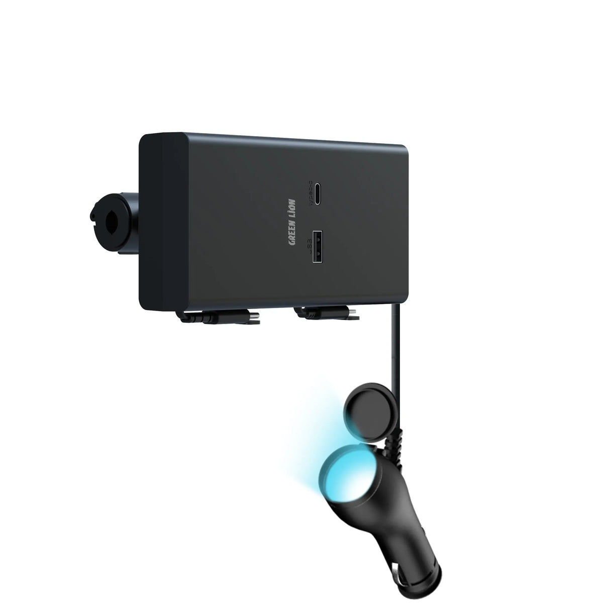 Green Lion Backseat Car Charger Black – image 5