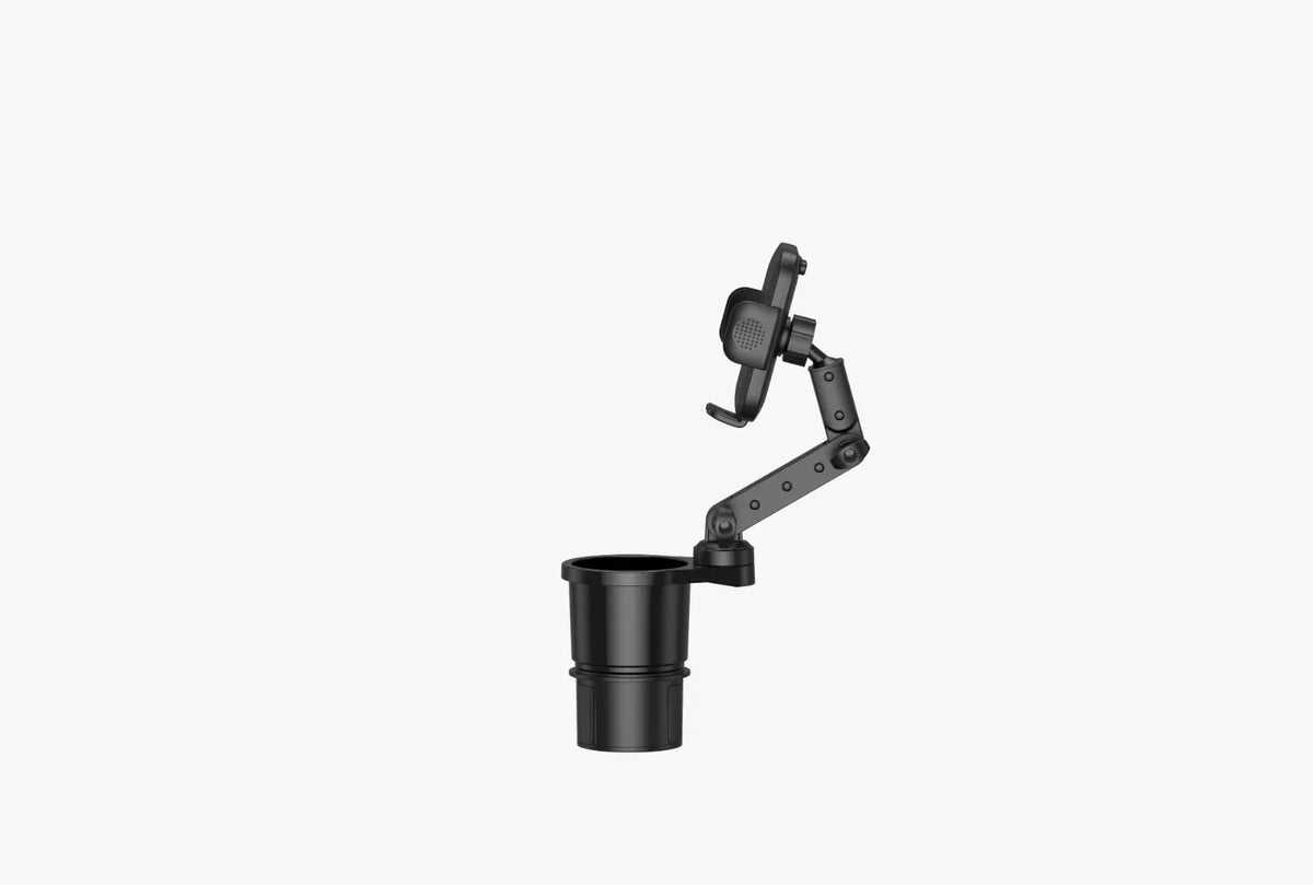 Green Lion 2 in 1 Flexgrip Car Cup Holder Phone Mount Black – image 10