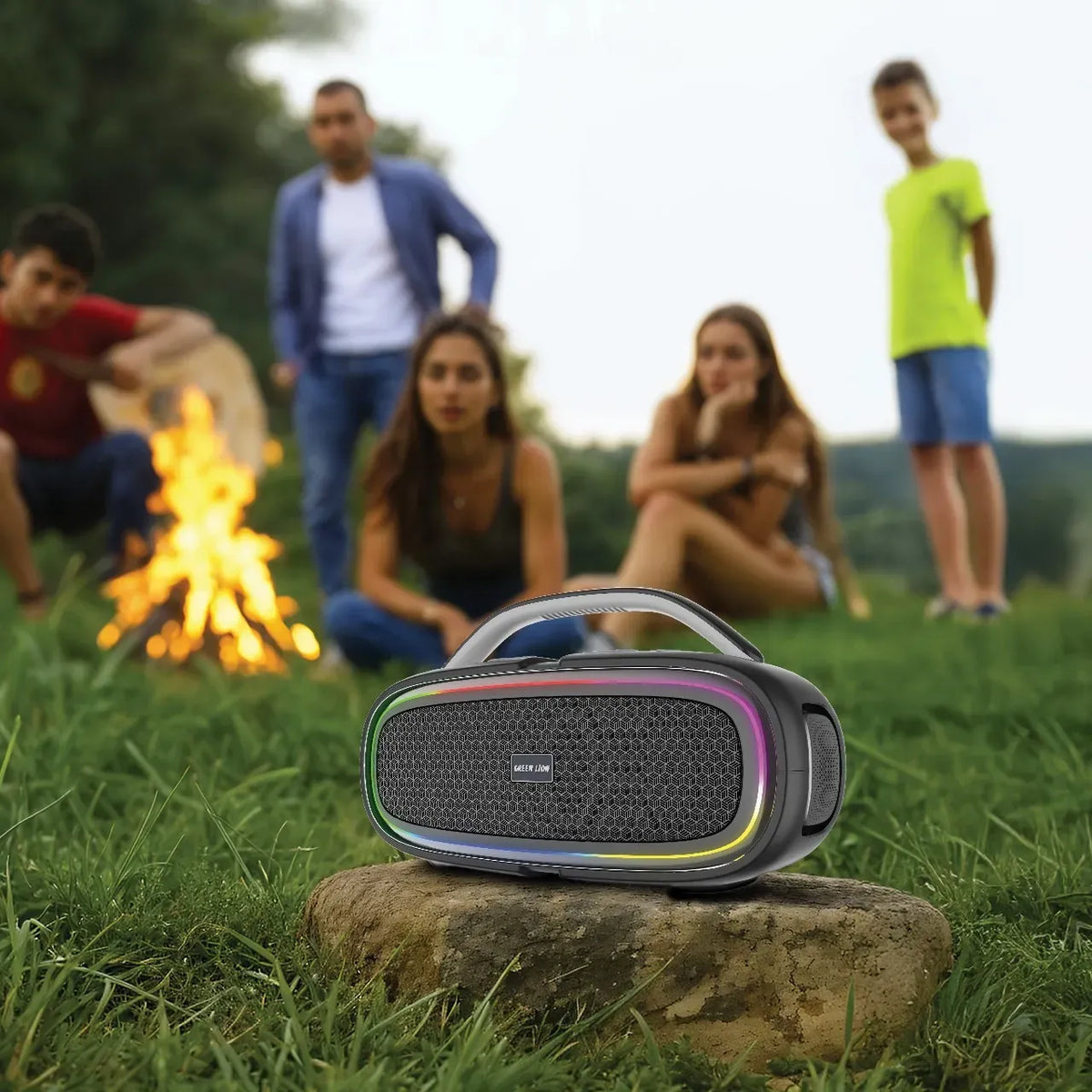 Green Lion Beam Plus Wireless Speaker - Black