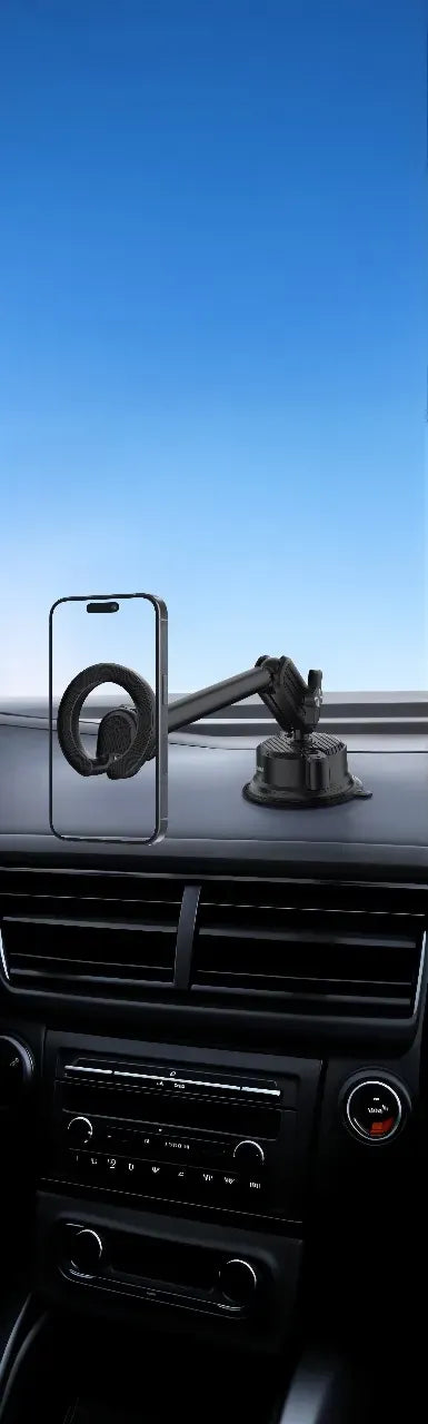 Green Lion GX-39 Suction Phone Holder - Black – image 4