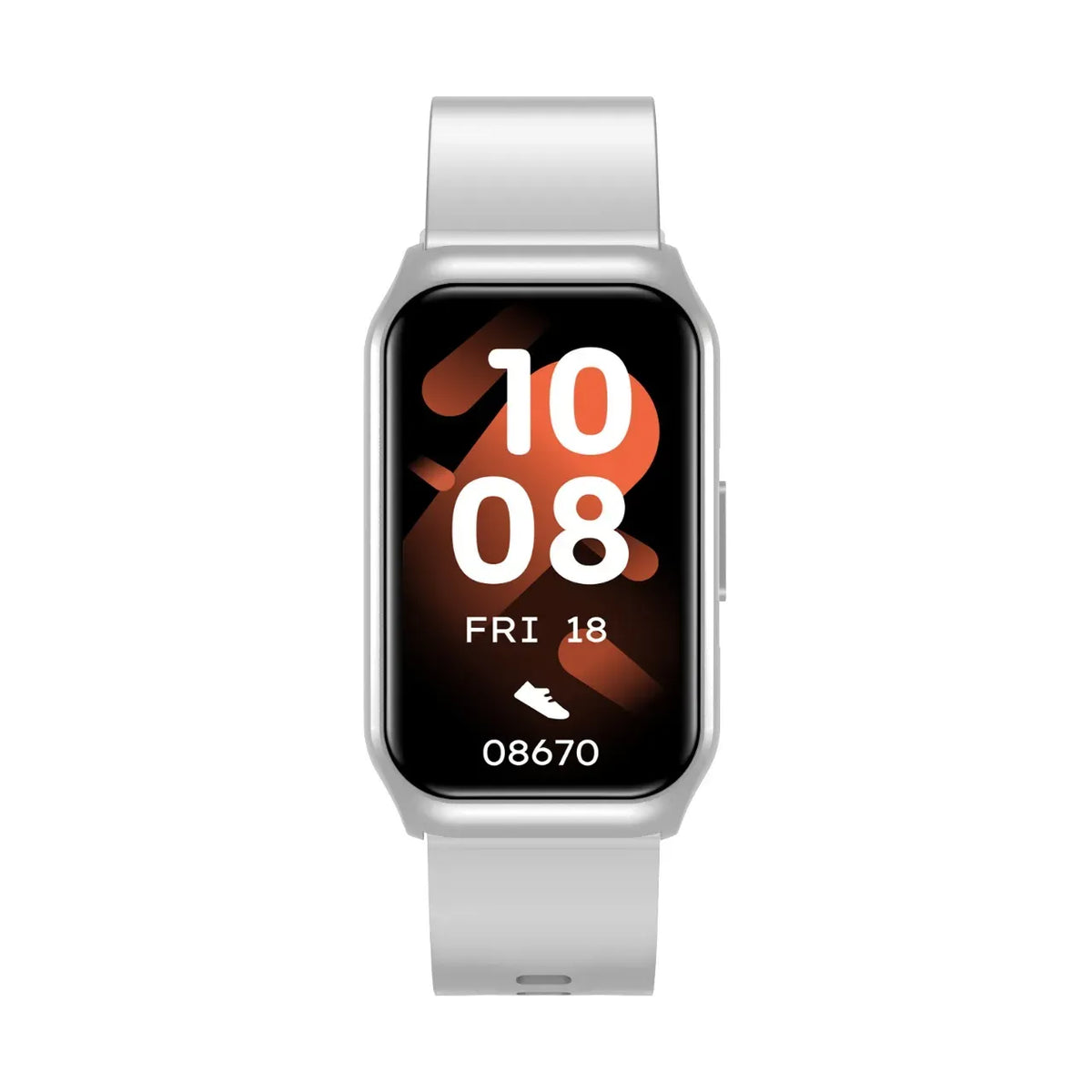 Green Lion Track Fit Smart Watch - Silver – image 8