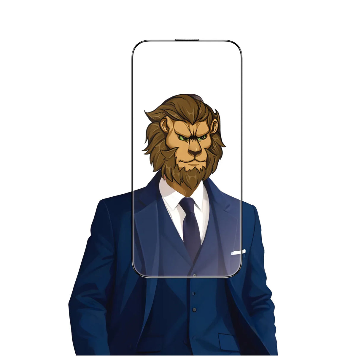 Green Lion Picasso 3 DGlass With Alignment Tray - Black Edge/Clear – image 3
