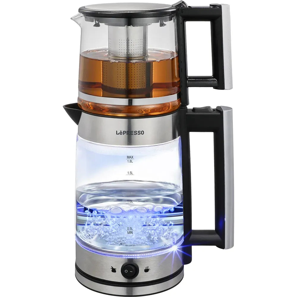 LePresso Turkish Tea Glass Kettle Black – image 2