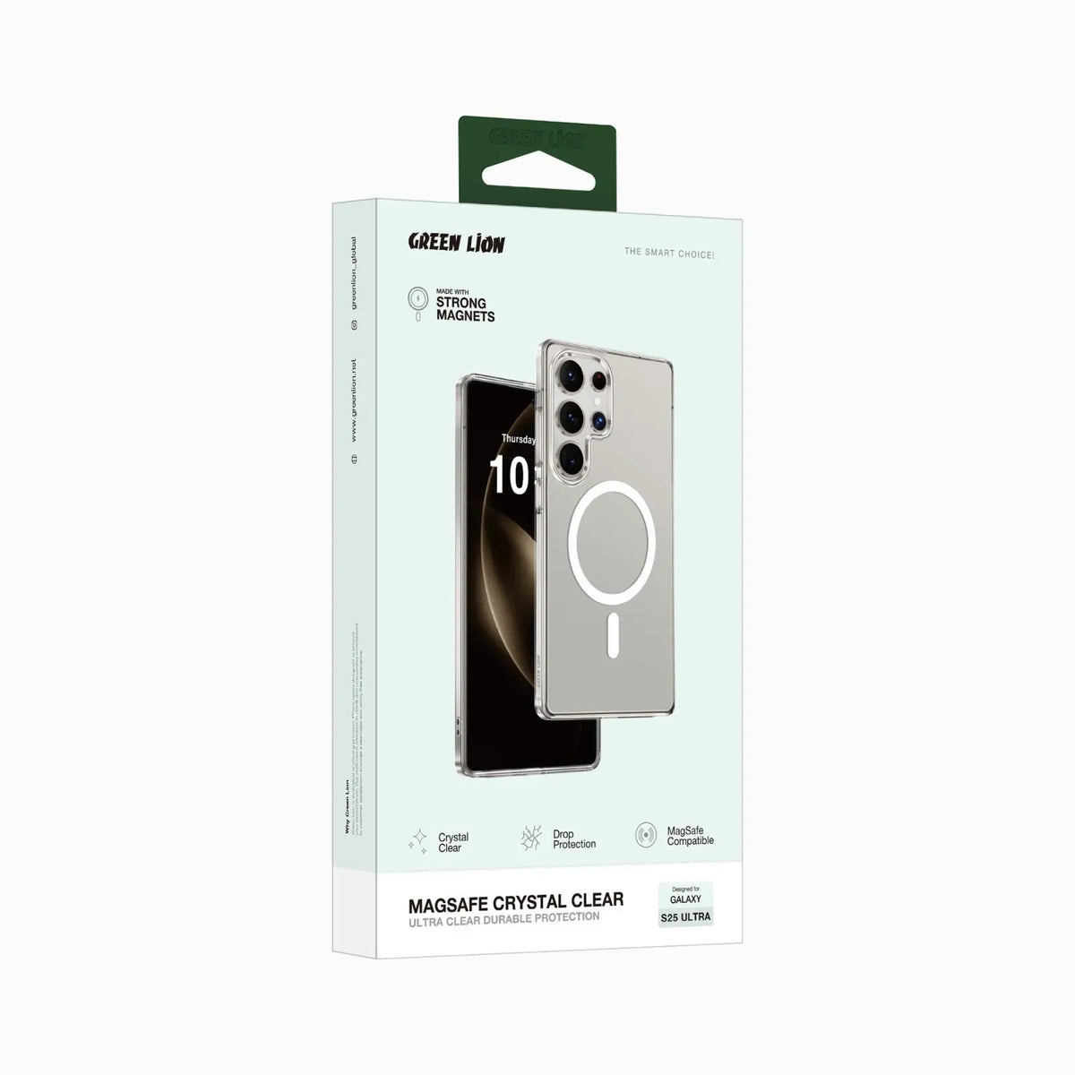 Green Lion MagSafe Crystal Clear – image 3