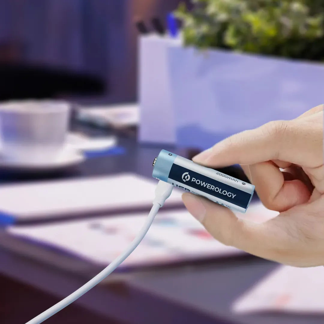 Powerology USB C Rechargeable Lithium Ion Aaa Battery – image 9