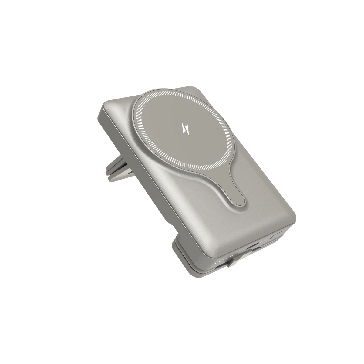 Powerology 5000 m Ah Power Bank MagSafe Charging Air-Vent Mount - Titanum – image 4