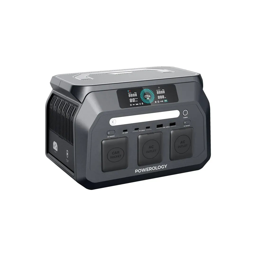 Powerology Dynamic800 Portable Power Station 800w Black – image 6