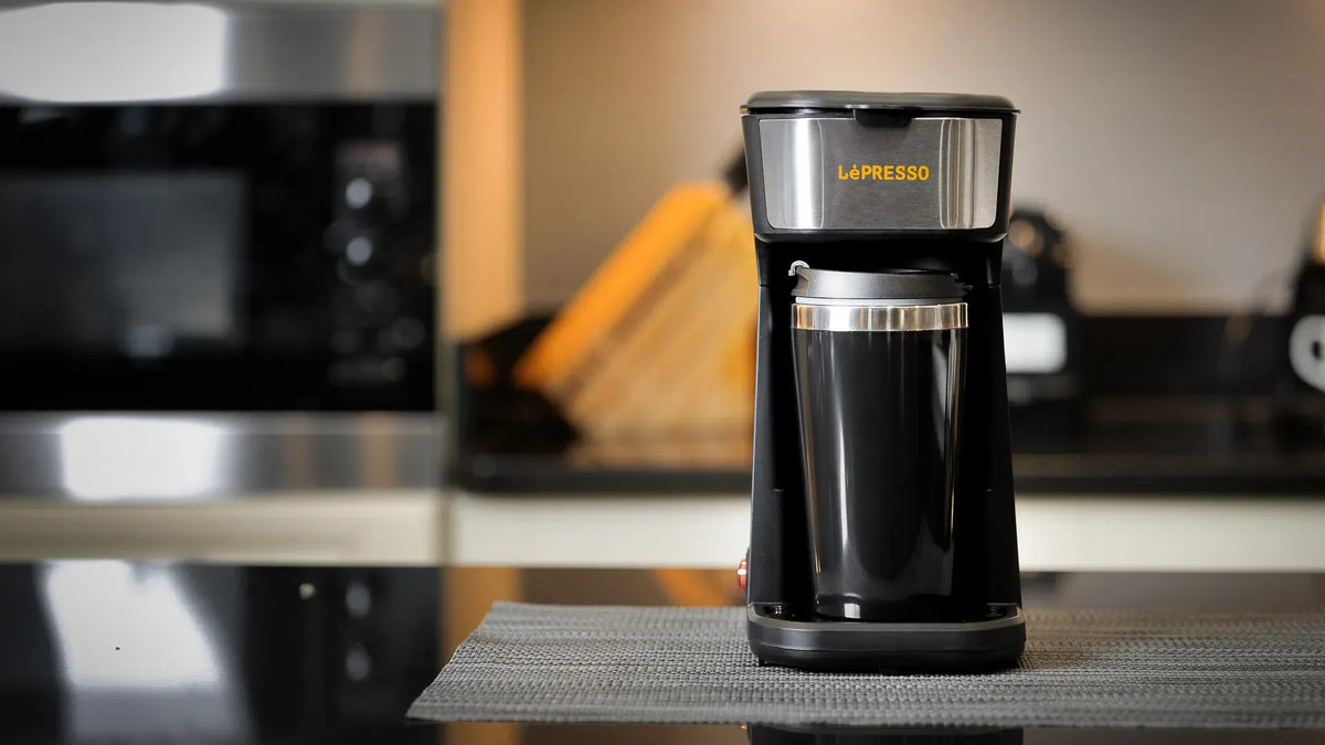 LePresso Coffee Maker with Travelling Mug 450w Black – image 5