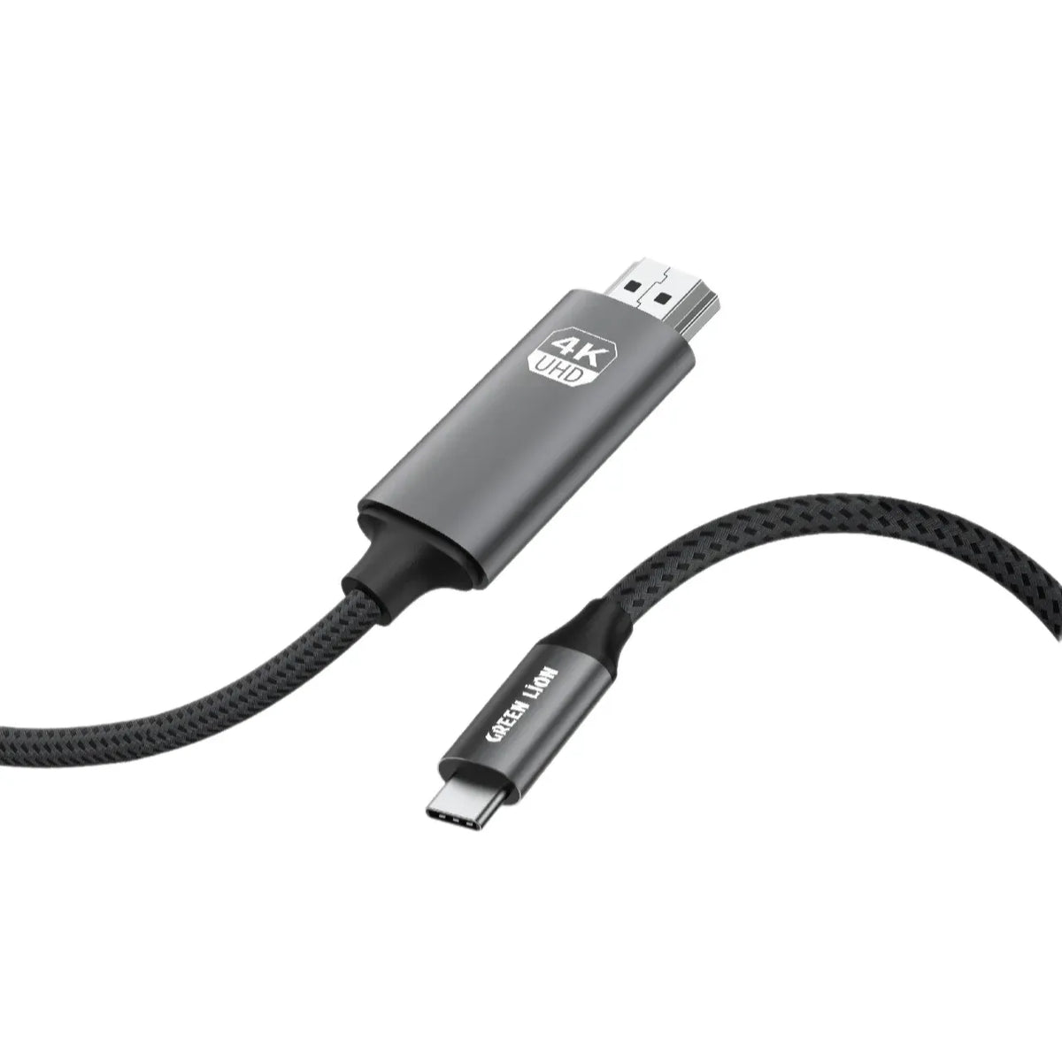 Green Lion 4k USB C to Hdmi Cable Black – image 3