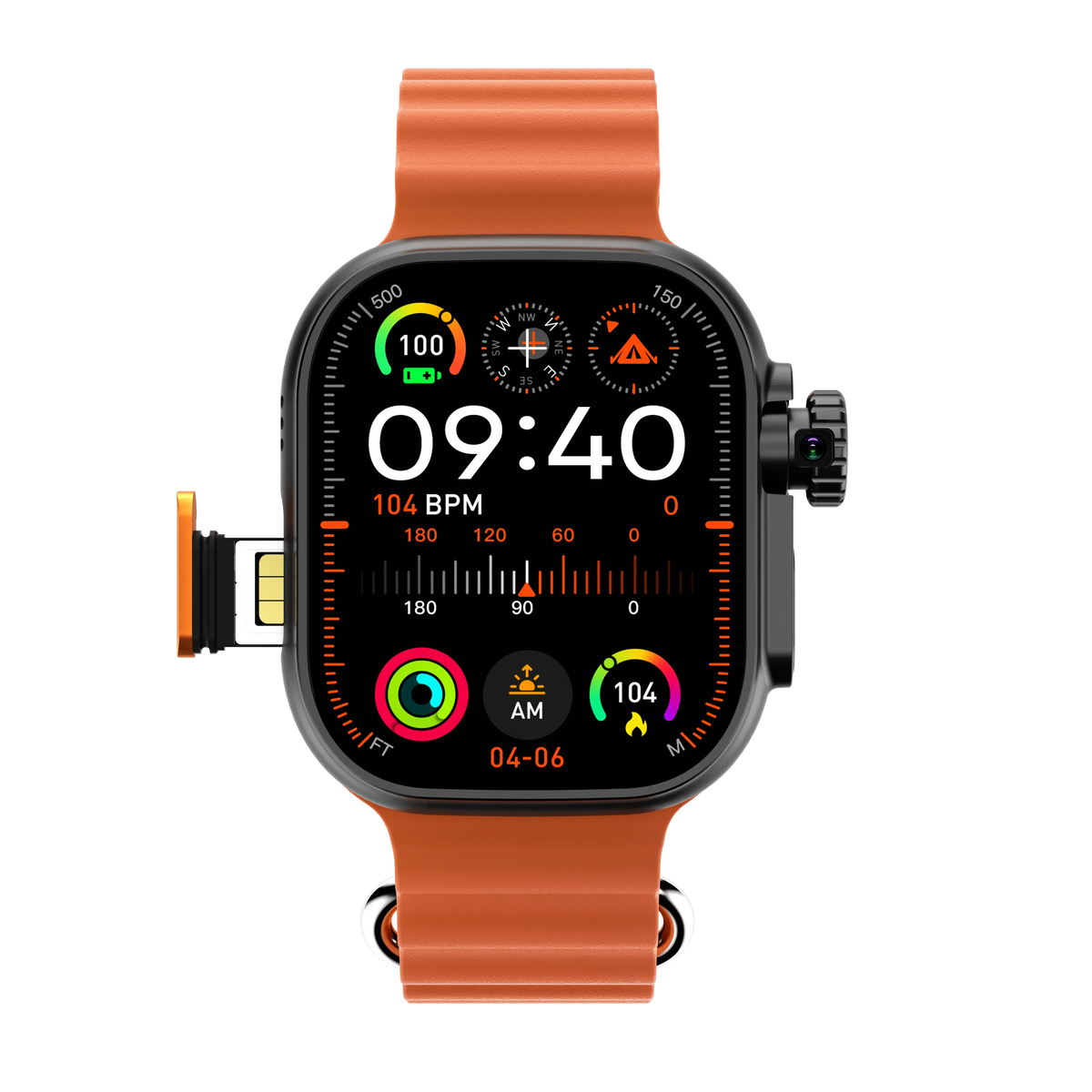 Green Lion 4 G-Ultra Smart Watch - Black – image 4