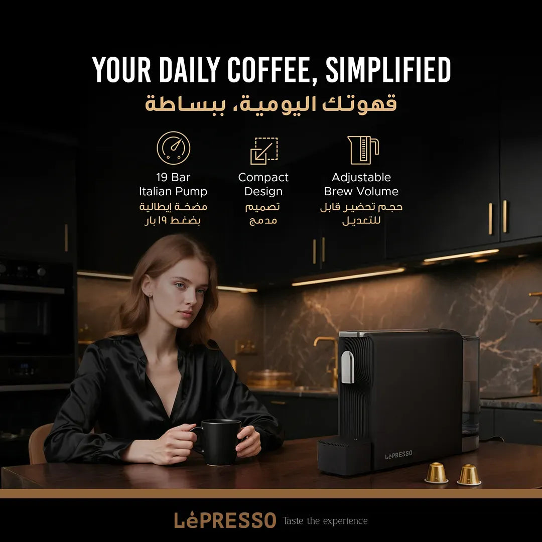 Lepresso Baristo Espresso Machine Nespresso Capsule Compatile - White – image 10