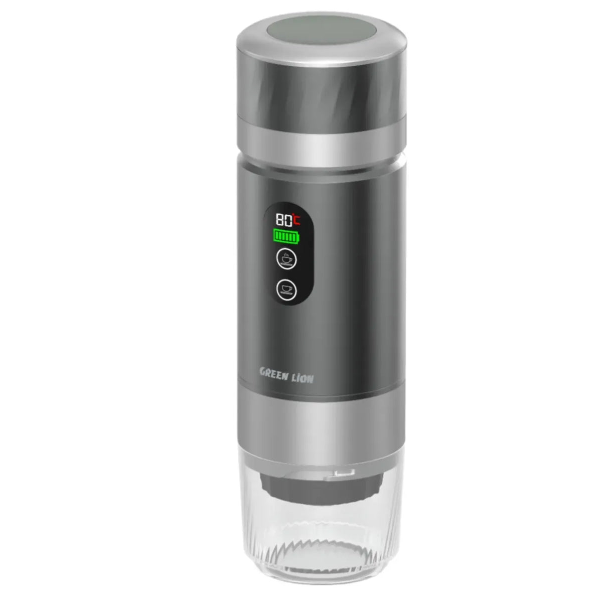 Green Lion Campinas Portable Coffee Maker 80 m L - Gray – image 8