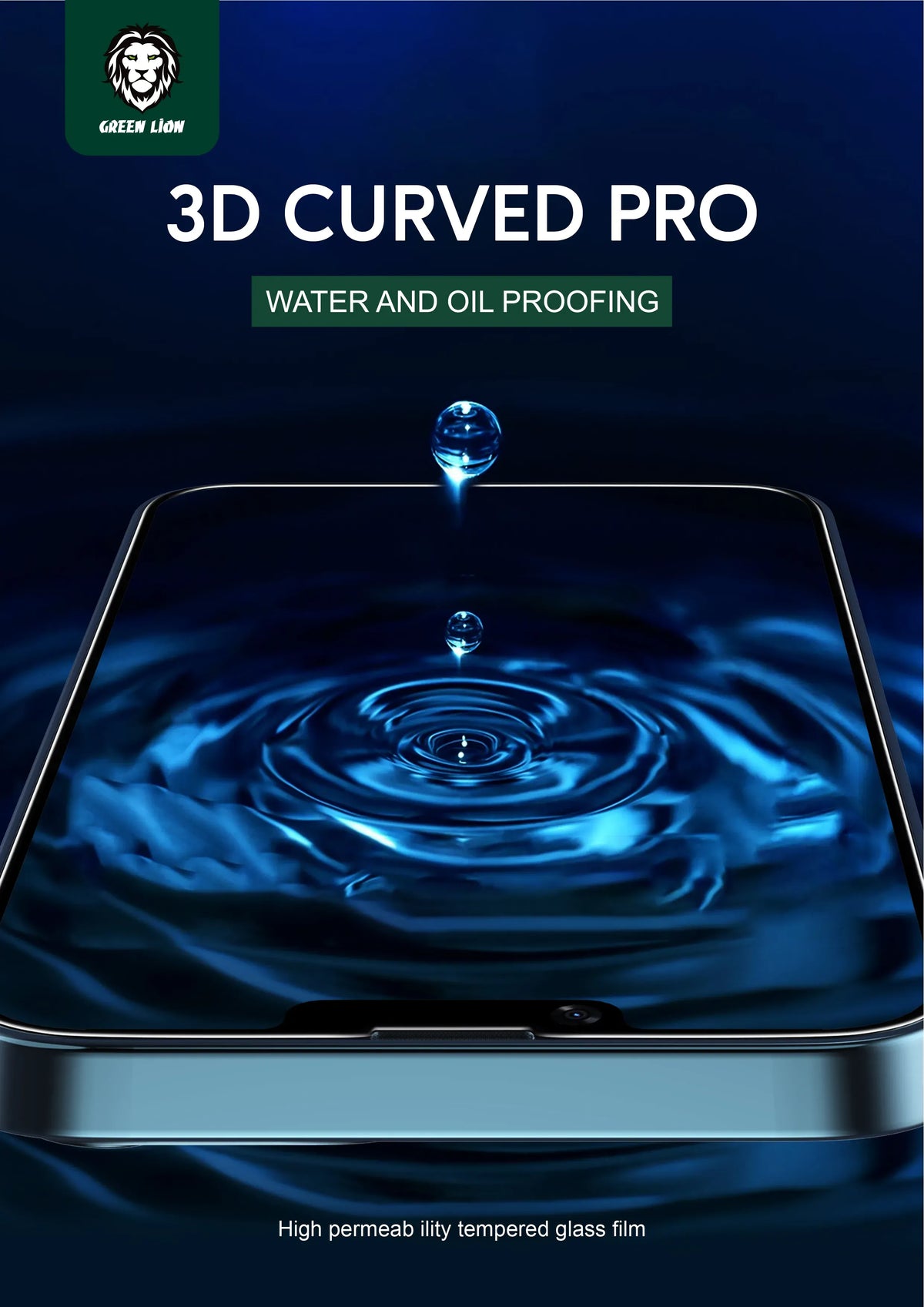 Green 3d Curved Tempered Glass for Iphone 11 Pro – image 10