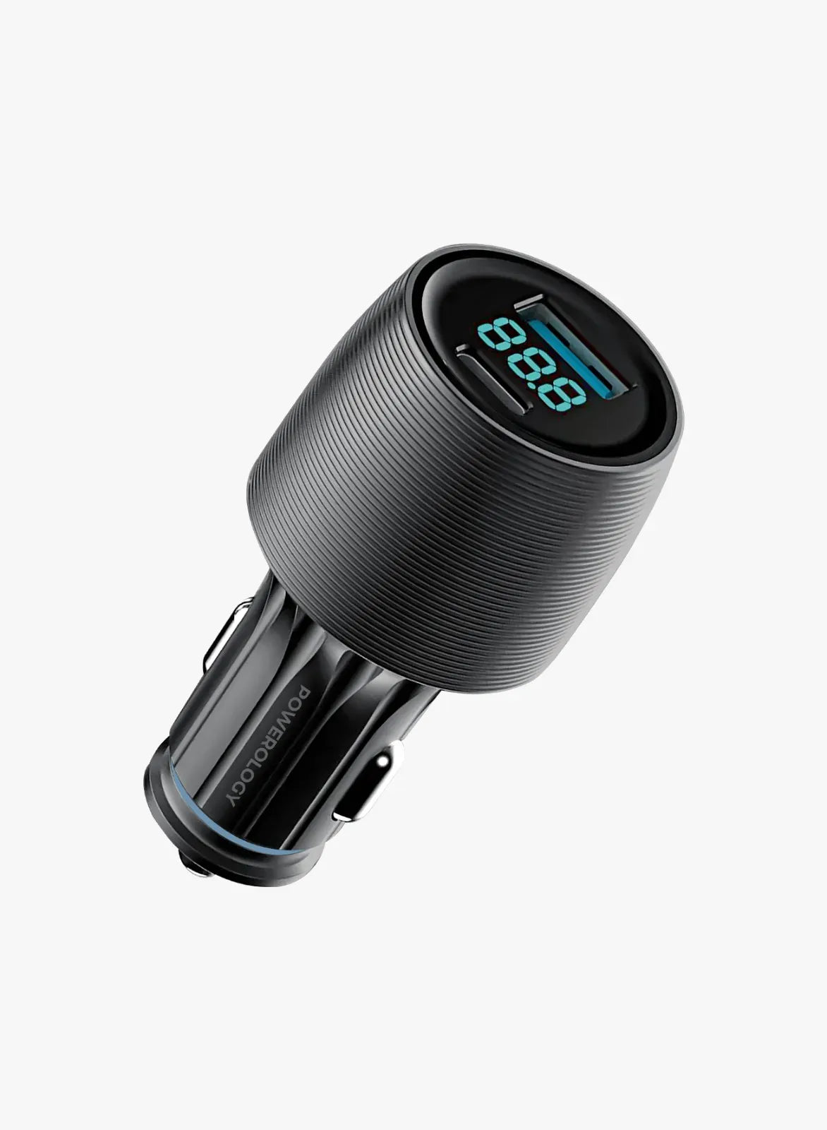 Powerology Velox 83 W Dual-Port Car Charger - Black – image 7