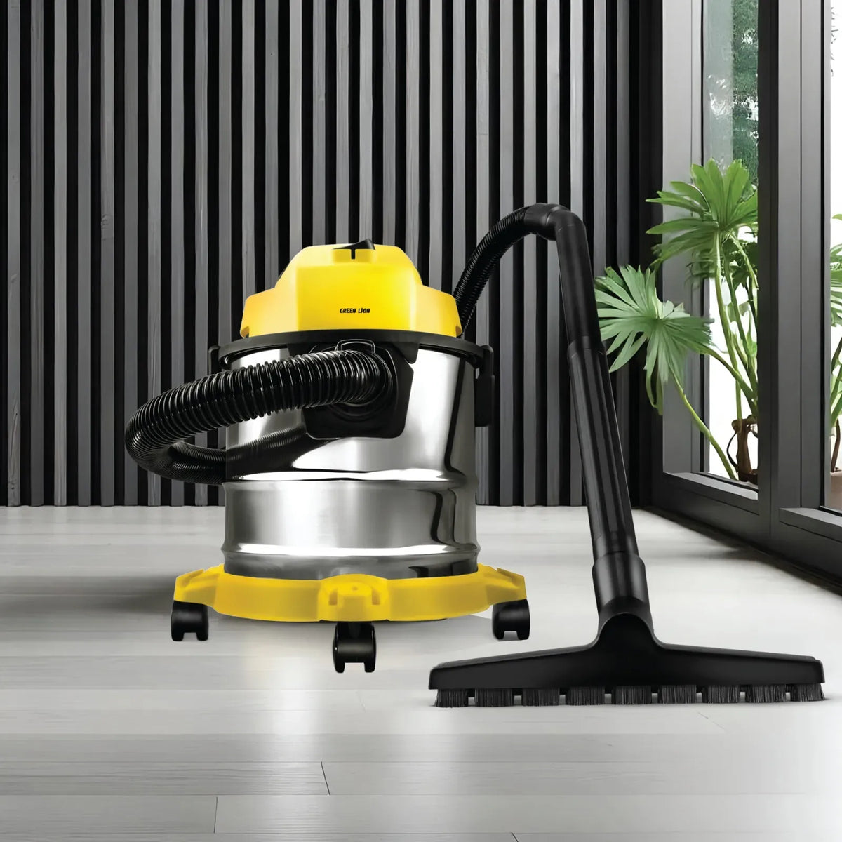 Green Lion Ultra 3 In 1 Vacuum Cleaner 12 L 1000 W - Yellow – image 2
