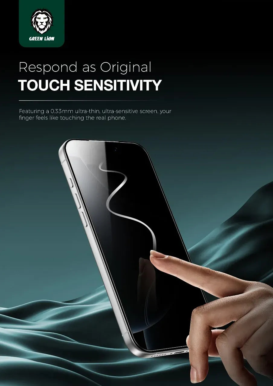 Green Lion ANTHONY 360° Privacy Screen Protector 4-Way Anti-Peeping Glass - Black Edge/Privacy – image 7