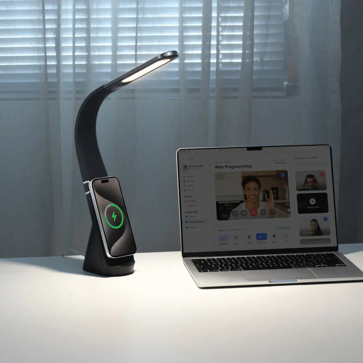Green Lion Mag LED Desk Lamp Black – image 6