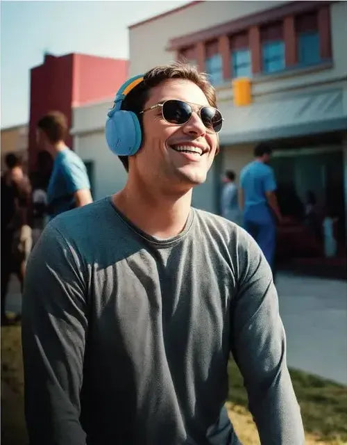 Green Lion Sunstone Wireless Headphone - Blue&Orange – image 4