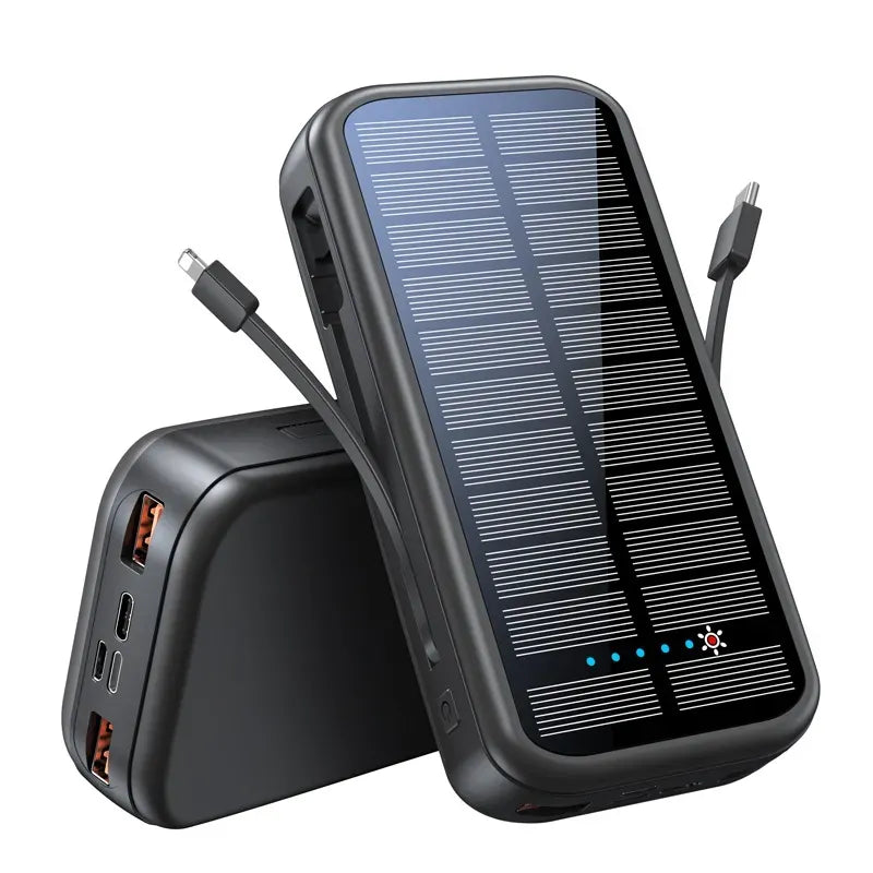 Green Lion PD 2 OWSolar 2 20000 m Ah Power Bank - Black – image 3