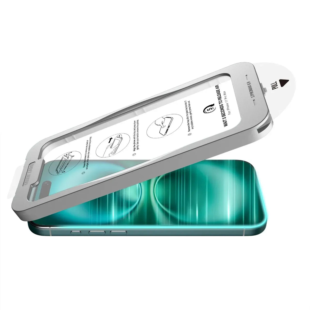 Green Lion Picasso 3 DGlass With Alignment Tray - Black Edge/Clear – image 5