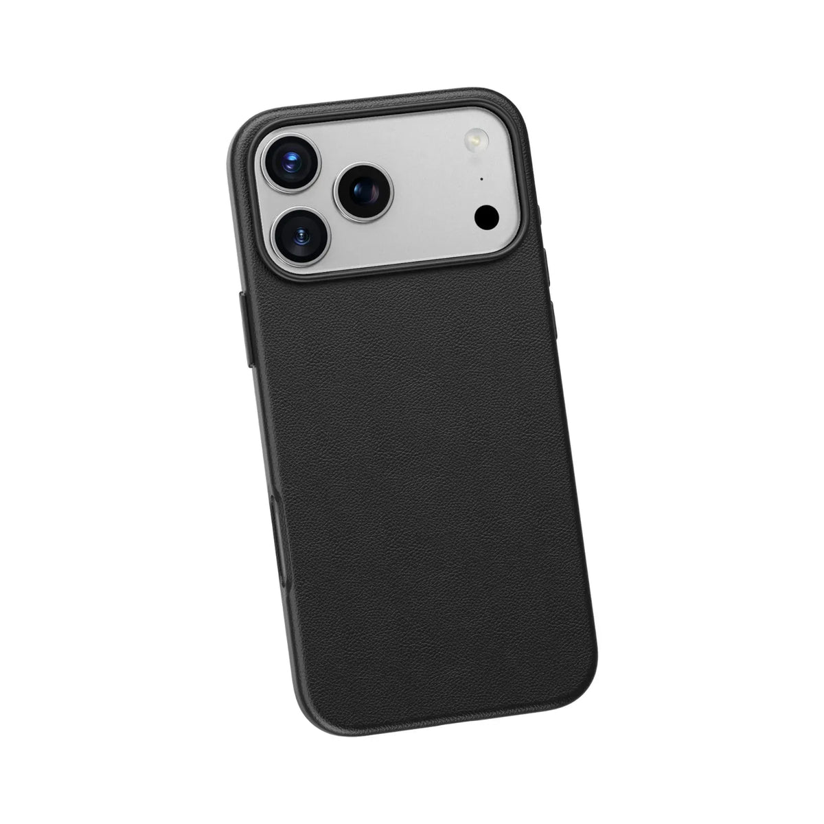 Green Lion Leather Mag Safe Case - Black