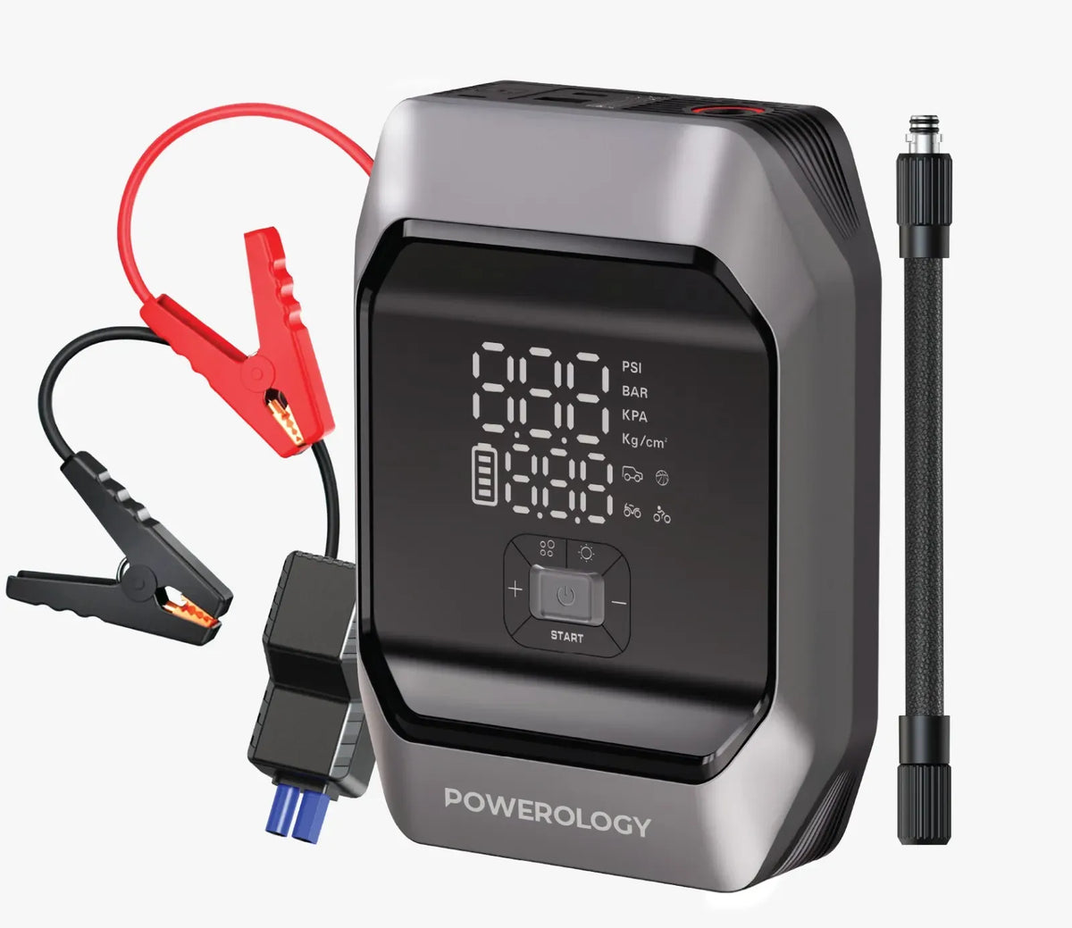 Powerology Inflate Boost Jump Starter |Air Compressor - Black – image 5