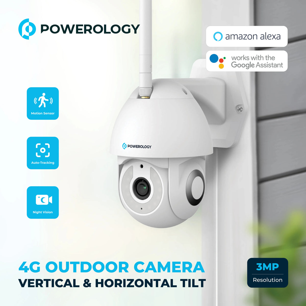 Powerology 4g Outdoor Camera Vertical Horizontal Tilt – image 10