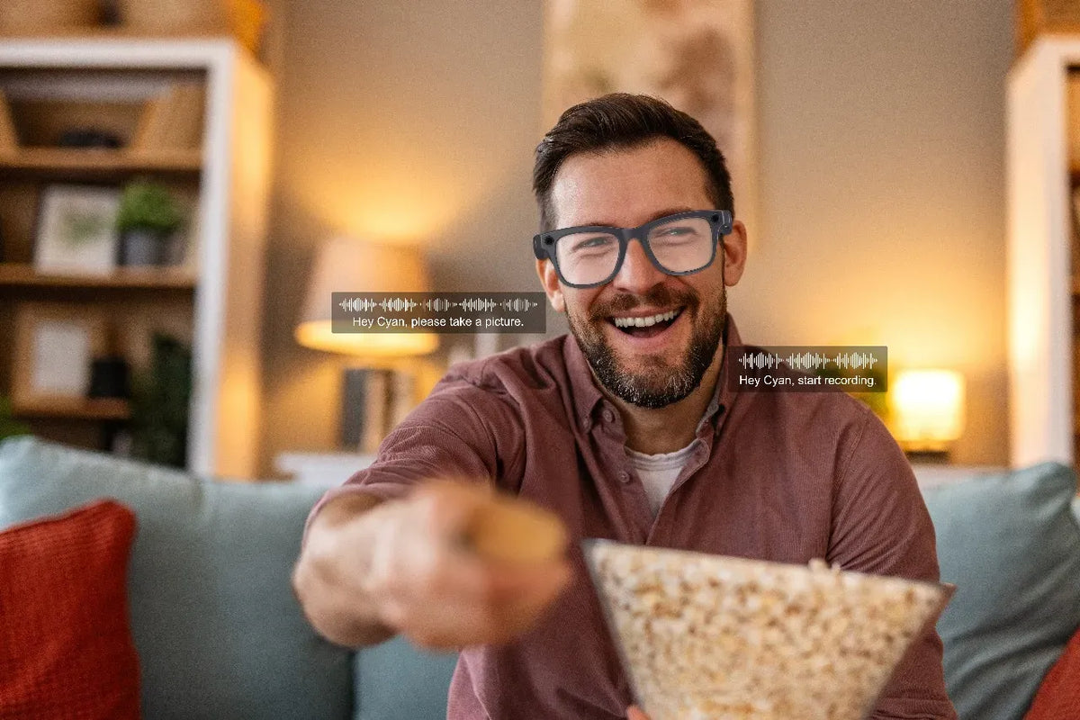 Powerology Paganspo Ai Camera Smart Glasses Gray – image 2