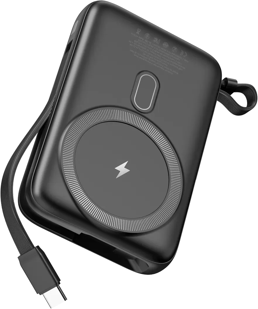 Green Lion Luzern 10000mAh MagSafe Power Bank Black – image 4