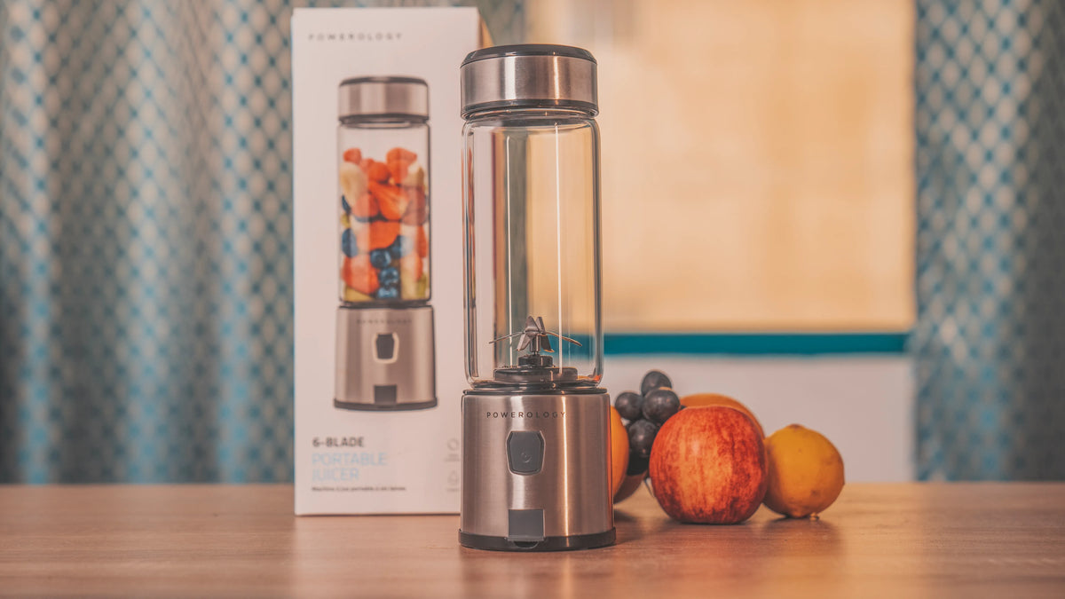 Powerology 6-Blade Portable Juicer - Silver – image 12
