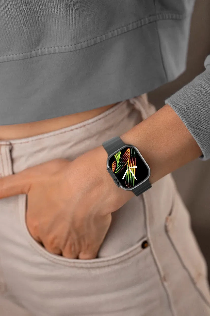 Green Lion Communicate Ultra Smart Watch - Black